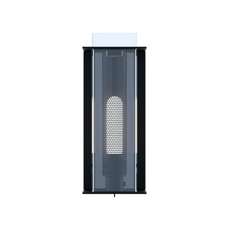 QUADRATUBE W1 - Aplique de pared LED moderno negro