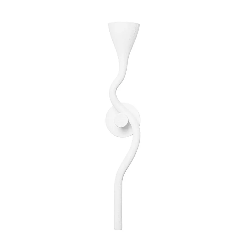 Anastasia - Aplique de pared blanco diseño original