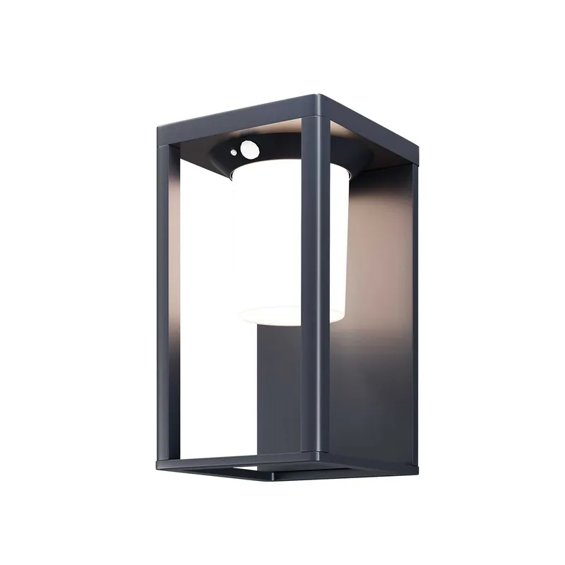 Shatter - Aplique de pared solar exterior diseño moderno