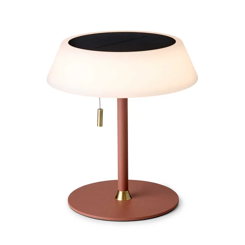 Solar - Lámpara de mesa solar sin-sil diseño impermeable IP54