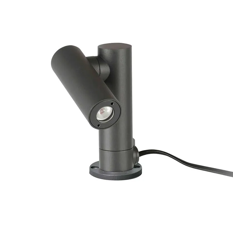 Spy - Poste led exterior orientable para jardín moderno