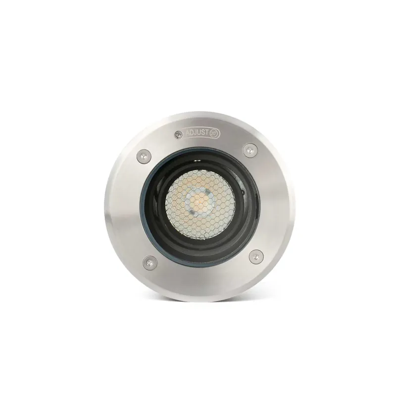 Geiser - Foco empotrable exterior en el suelo de acero inoxidable