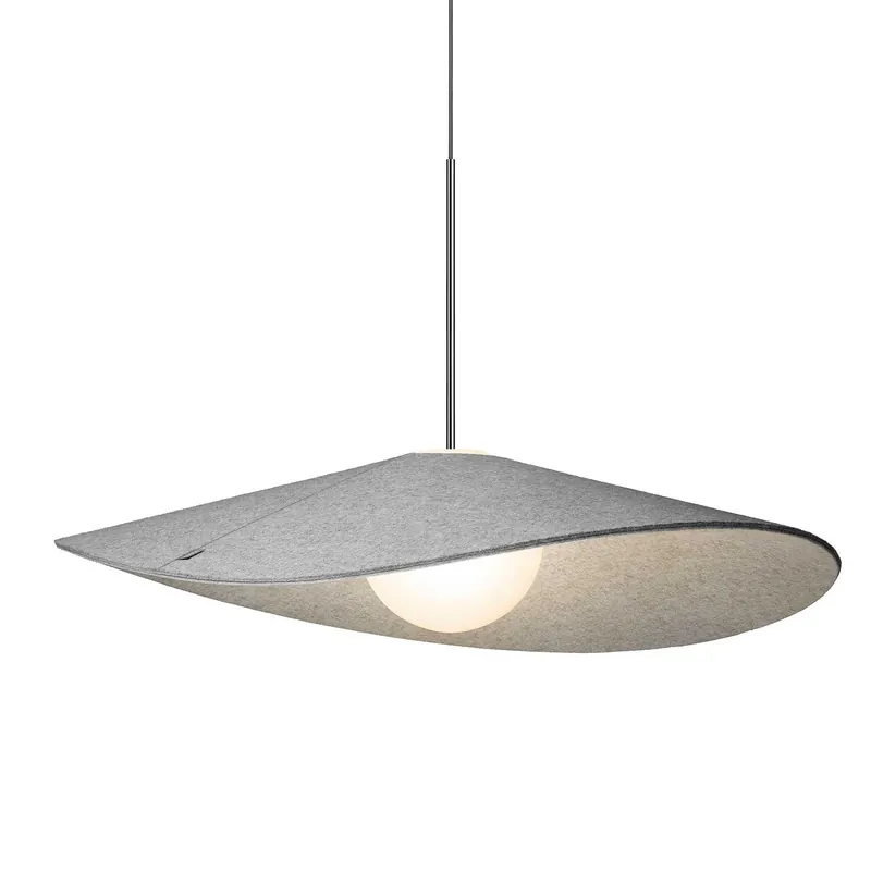 Bola Felt - Lámpara colgante LED con pantalla de fieltro acústico