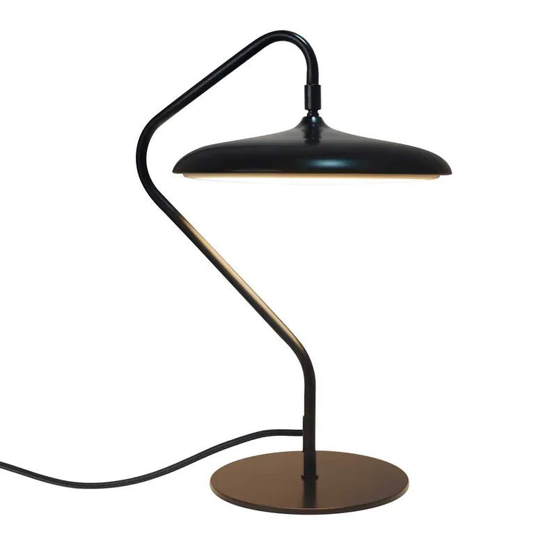 Artist - Lámpara de mesa LED de acero con diseño retro para comedor