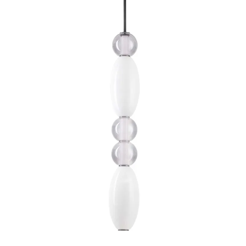LUMIERE - Подвесной светильник LED трубка дизайнерский из выдувного стекла