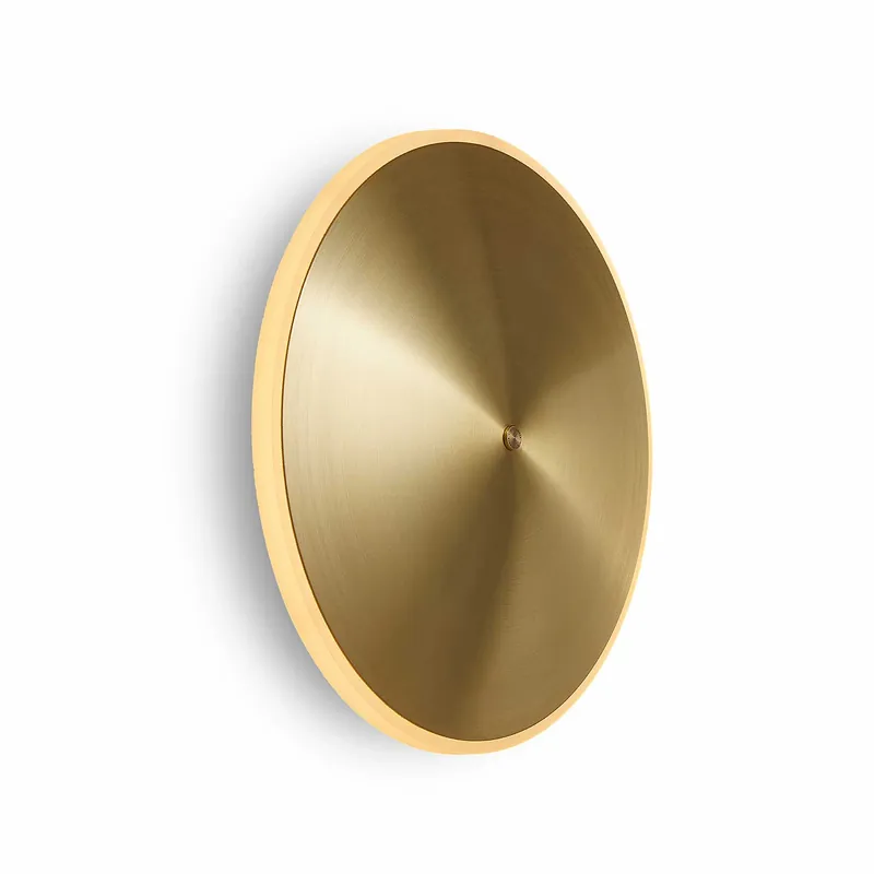 Chrona Sconce10 - Круглое золотое настенное бра для современной спальни