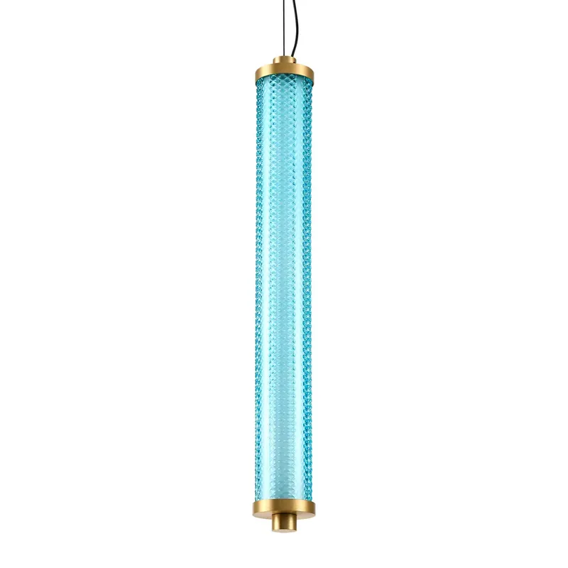 Тиффани - Люстра трубка LED из цветного стекла дизайна