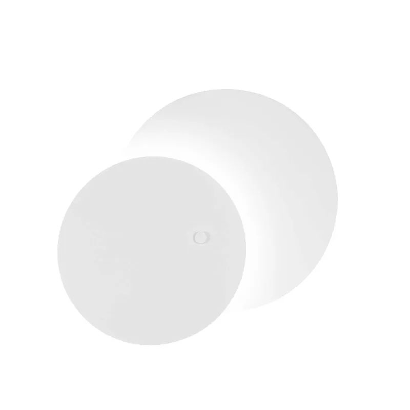 Eclipsi - Круглый настенный светильник с LED, дизайнерский, из белой стали