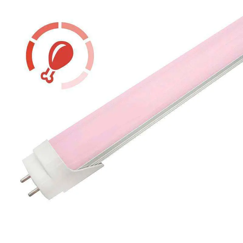 Tubo LED T8 18W 1.500Lm 120Cm Difusor Opal - Rosa 40.000H   [HO-T8-1200-18W-R-O]