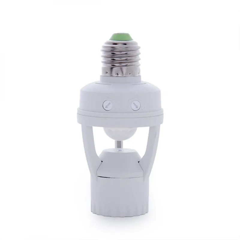 Adaptador E27 Detector de Proximidad - Sensor Crepuscular