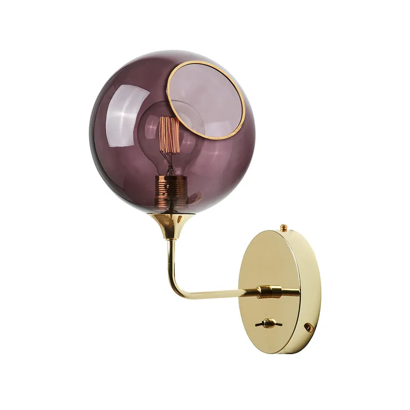Aplique de Pared "Ballroom Purple Rain" Ø370mm E27 Sin Bombilla