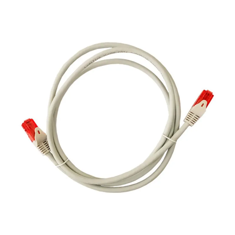 UTP Cat.6 Patch Kabel RJ45 Koppar Lszh Grå 2m [E3-56034]