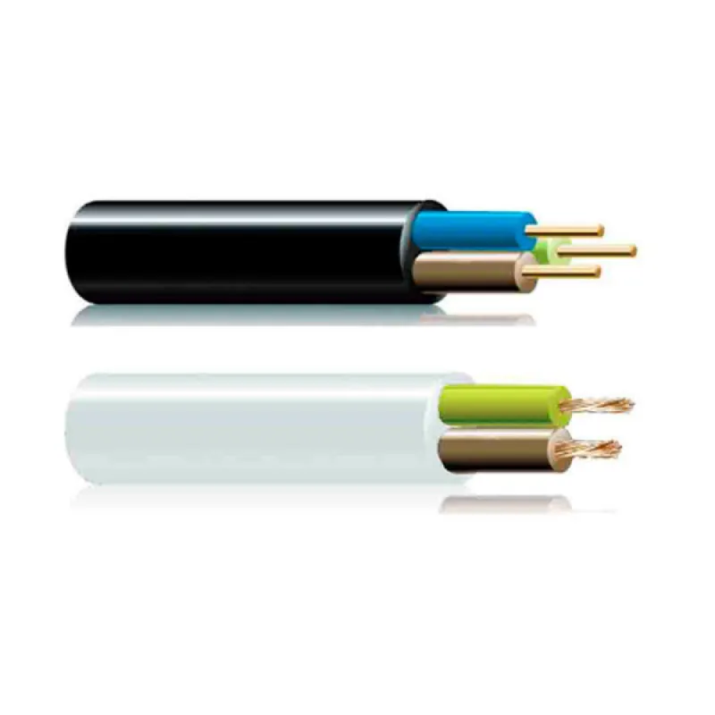 Akrylslang 3x1mm svart per meter [E3-13302]