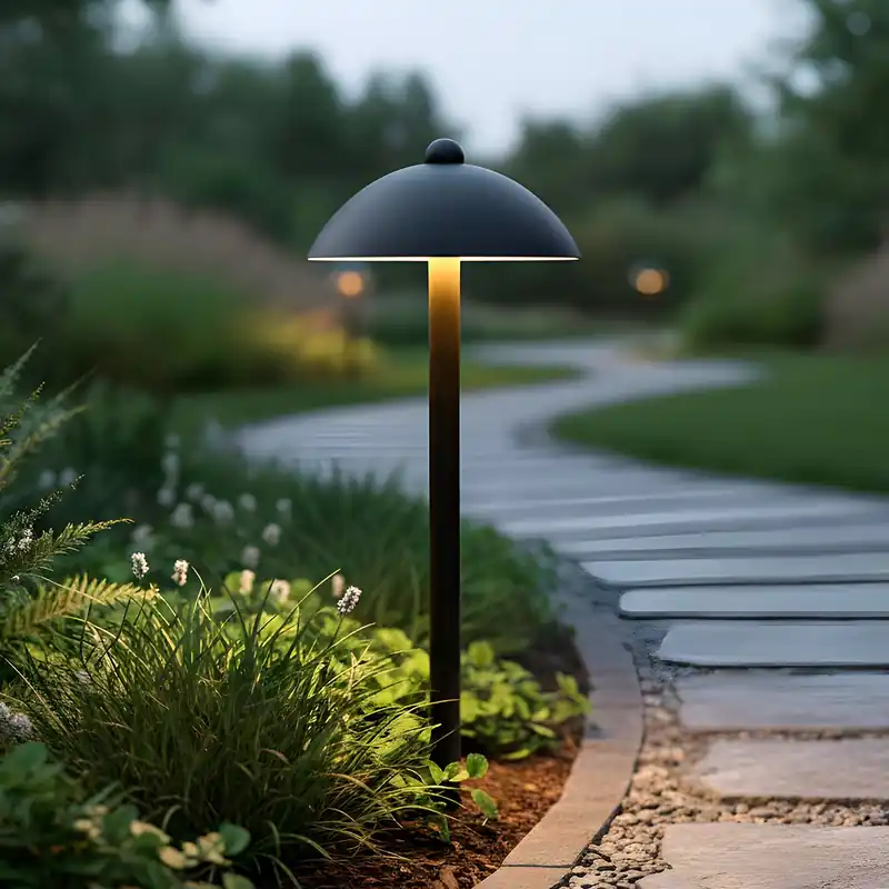 Utomhus LED-belysning "Sarh" 70 cm 7 W 220 VAC 3000 °K Svart
