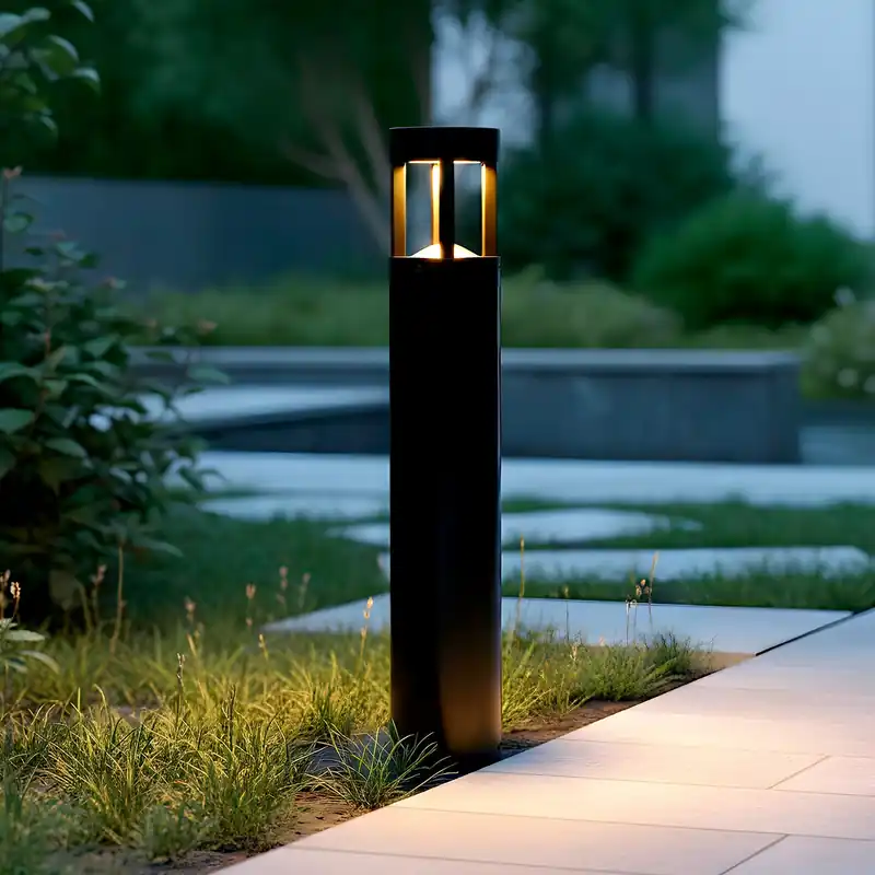 Utomhus LED-belysning "Jamalpur" 90 cm 10 W 220 VAC 3000 °K Svart