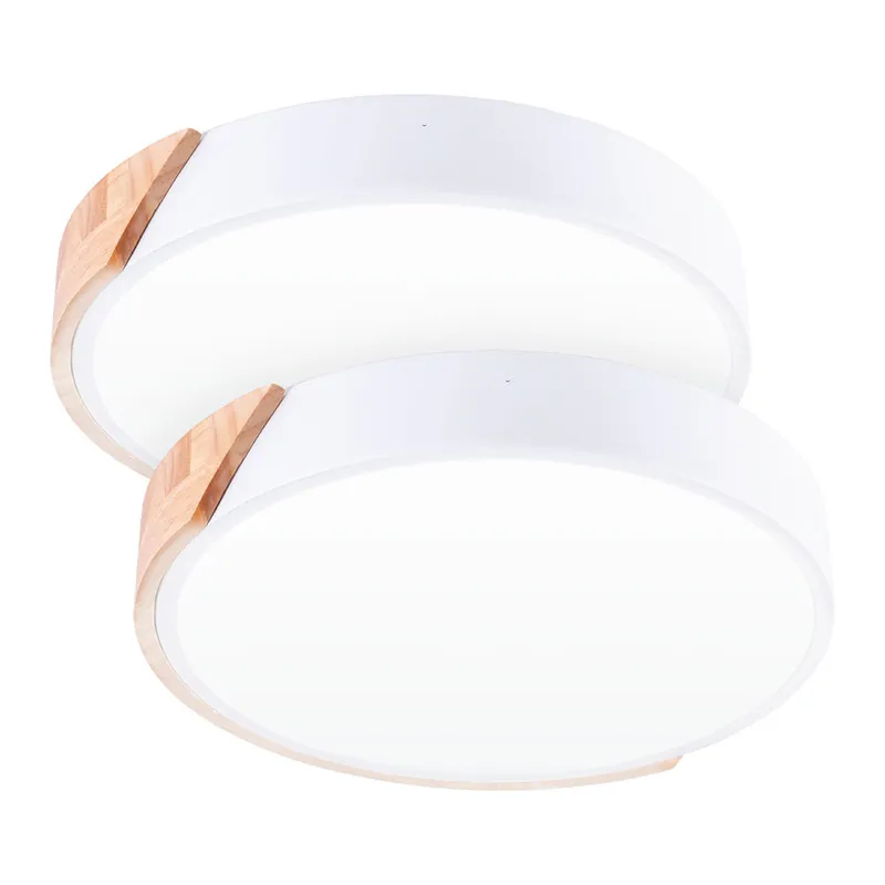 2-pack LED-taklampor 18W 1 800Lm Rund Bi-Color "Veronica" CCT (Dimbar ljuston) 40 000H [HO-PL-BI-18W-03-PK2]