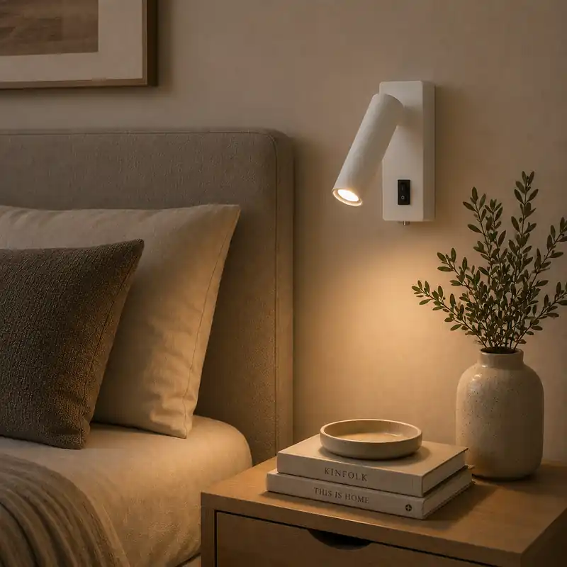 3W Justerbar "Halo" läsvägglampa med CREE-chip