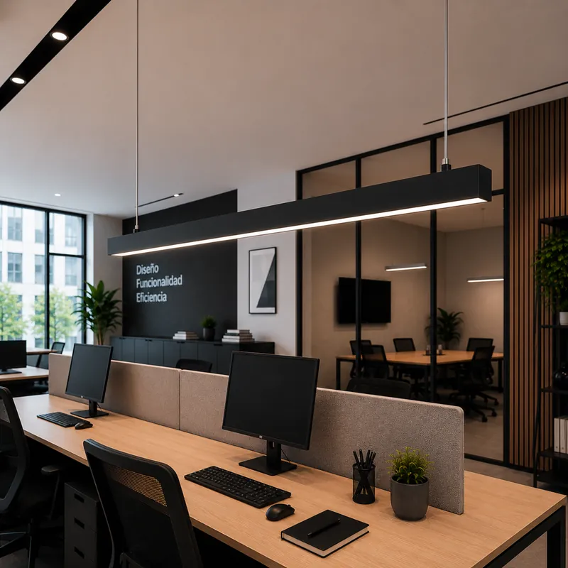 38W 3 800 lm 150 cm IP20 Kopplingsbar LED-remsa, CCT 3000-6500K (dimbar färgtemperatur), 75° strålvinkel, utanpåliggande/pendlad
