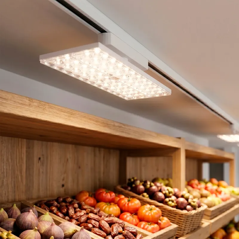 30W CCT LED-skenlampa "Market" Vit