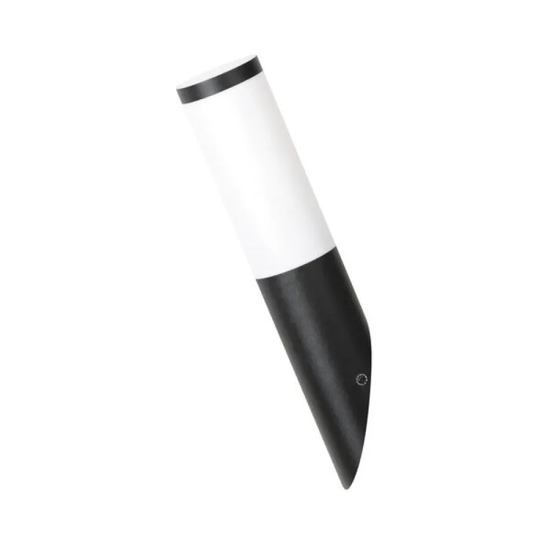 Aplique LED Exterior RABALUX "Torche noire" 1xE27 IP44 [RAB-8145