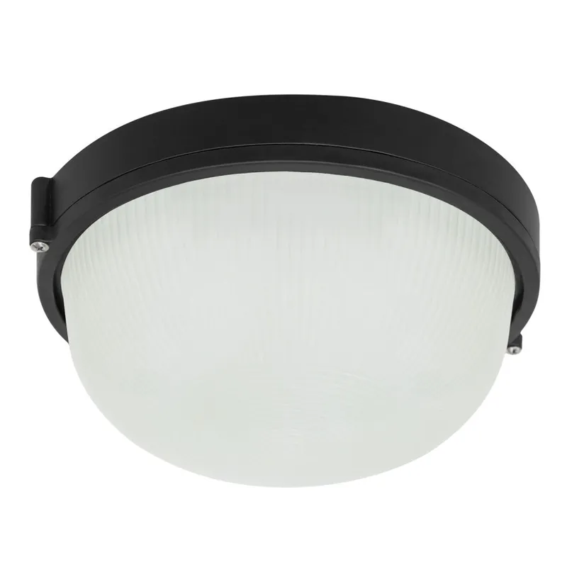 Aplique de Pared Jardín  E27 IP44 Negro Sin Bombilla [BO-132-N]