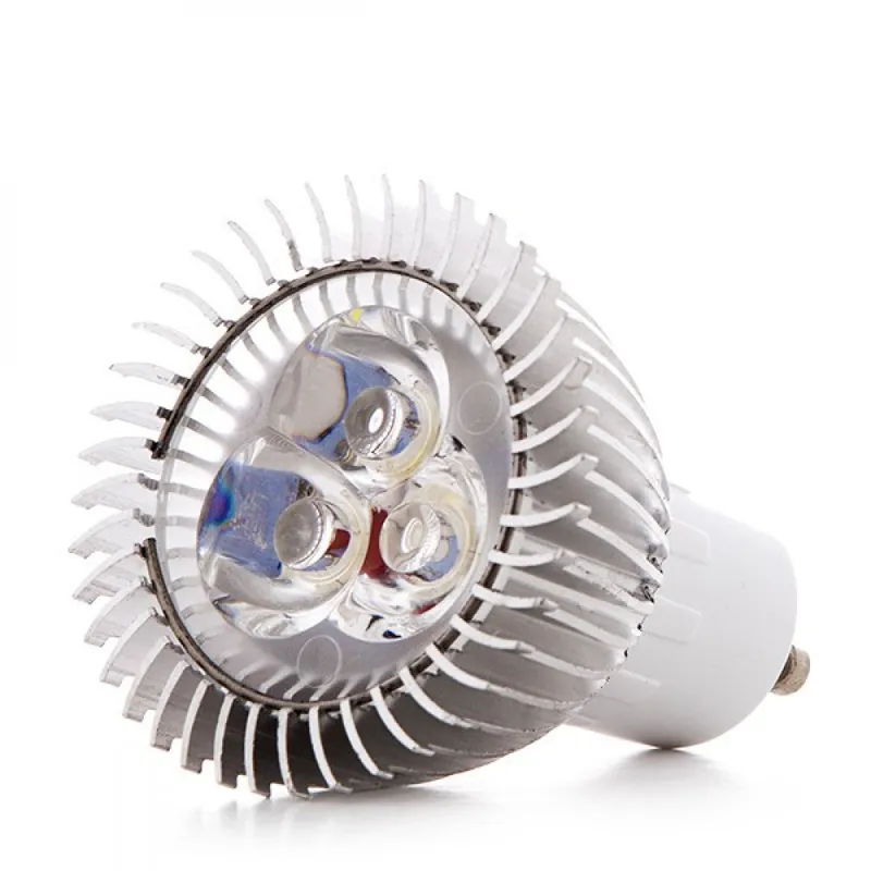 Ampoule LED GU10 3W 200Lm 6000ºK 40 000H [HO-PCE-SD08-3W-CW]