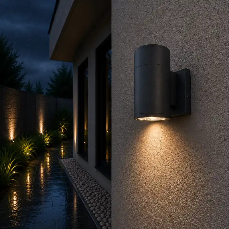 Applique murale LED 15W 1 200Lm 6000ºK Ellie IP65 40 000H [HO-COBWALL-1X15-CW]