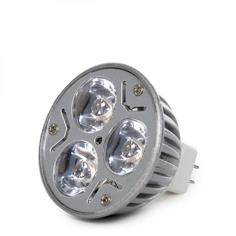Ampoule LED GU5.3 6W 515Lm 3000ºK 40 000H [CA-MR16-9W-WW]