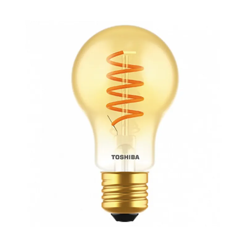 Ampoule LED TOSHIBA E27 A60 4.5W 400Lm Blanc Chaud [TO-DELS-FBA44P5SAAF11]