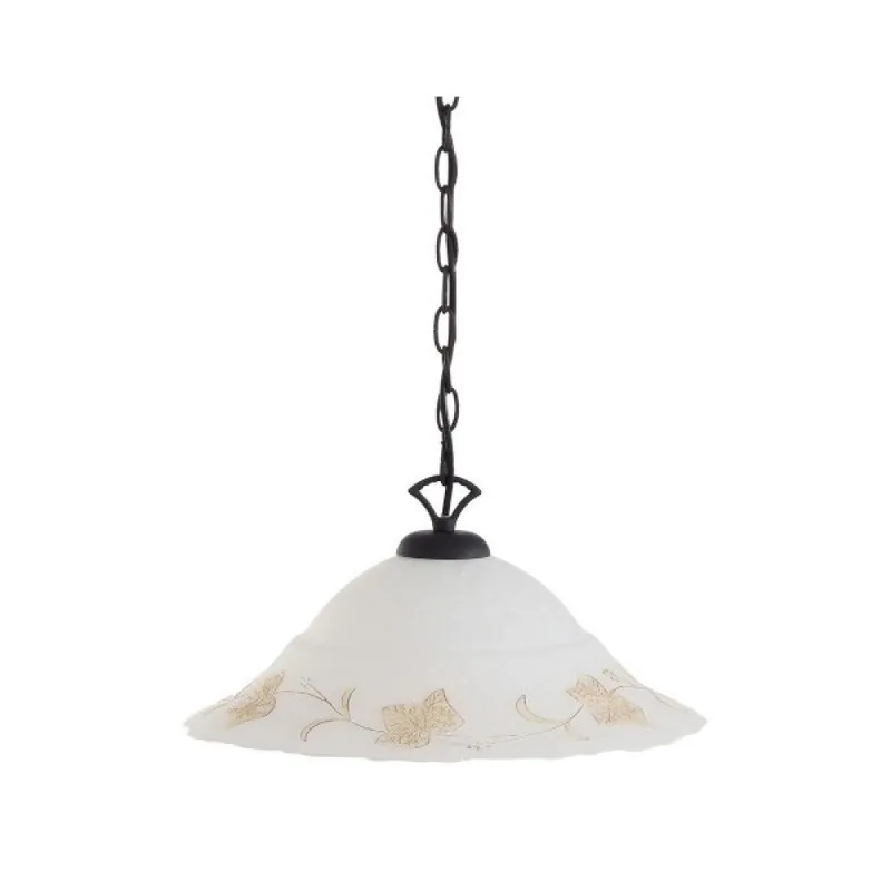 [I-L-21430] Lampe Suspendue FOGLIA E27 1 Ampoule (Sans Ampoule)
