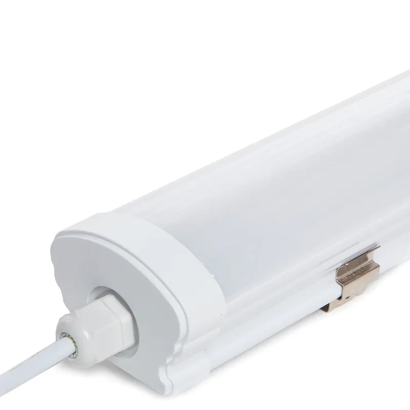 Vattentät länkbar LED-utrustning 40 W 3 600 Lm 6000 ºK 120 cm IP65 50 000 H [HO-WP-40W-1200-CW]